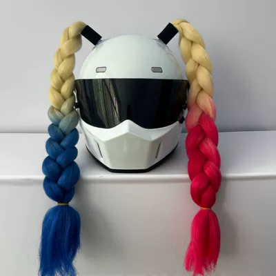 Cup Accessories, Double Ponytail, Motosiklet dəbilqələri - color