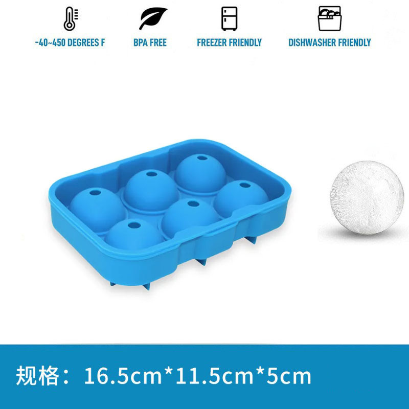 Cubetera con Tapa de Panal de Silicona con Congelación Rápida para Uso Doméstico