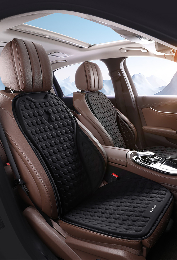 Summer Car Cool Cushion Monolithic Gel Seat Cushion Honeycomb Breathable Silicone Cool Car Cushion Office Cushion