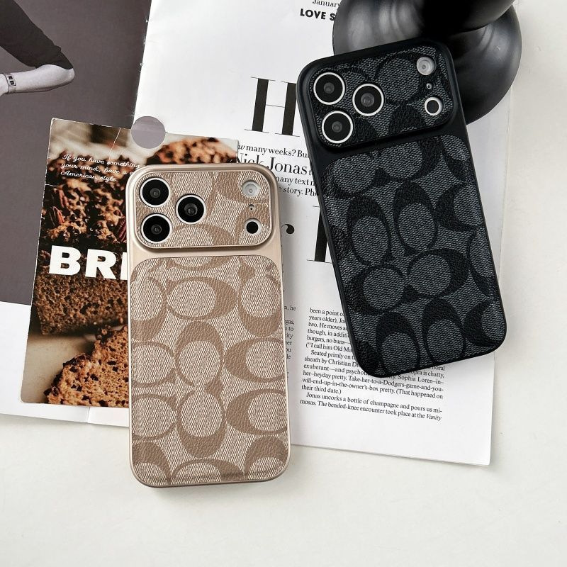 Premium C Brand Leather Case That Transforms into an Apple 17 Phone Case in Seconds, iPhone 16 Pro Max Shockproof, Full Coverage for 15, Couple's Case for 14, Case for 13