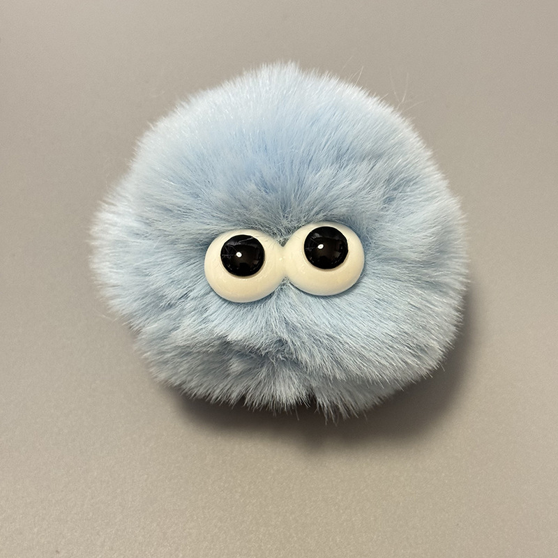 Electric Car Helmet – Diàndòngchē Auto Parts and Accessories - plush-big-eye-1-pc-blue