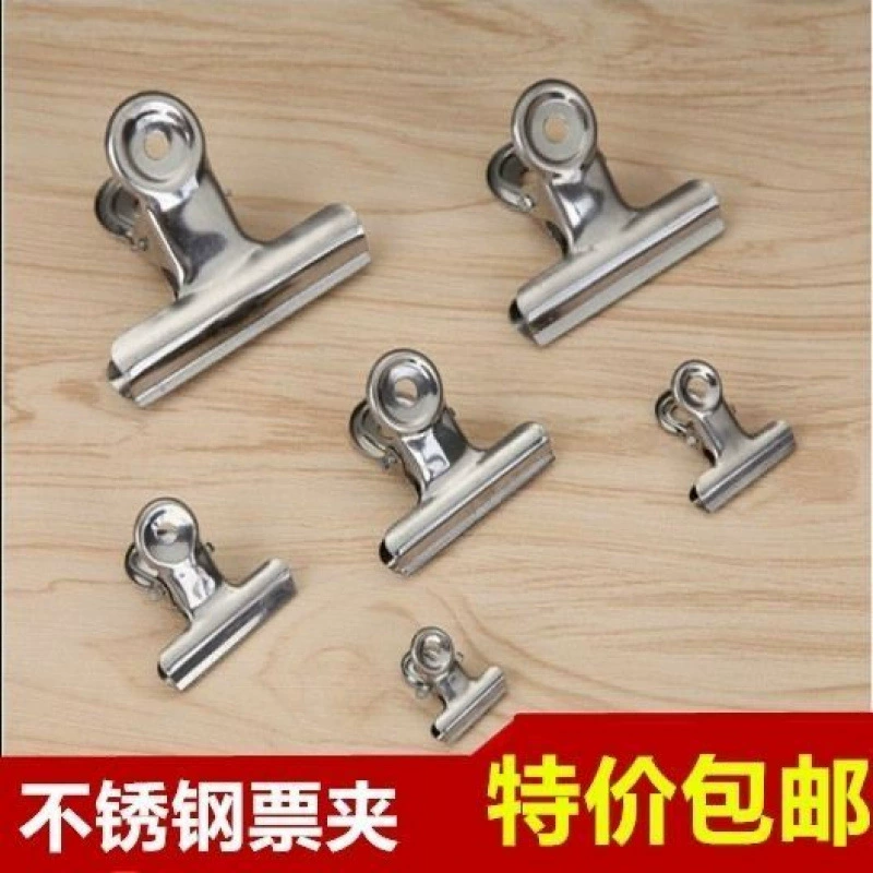 Держатель для билетов из нержавеющей стали, папка для документов, зажим для экзаменационных бумаг, бестселлер AliExpress, трансграничный производитель, горячий товар