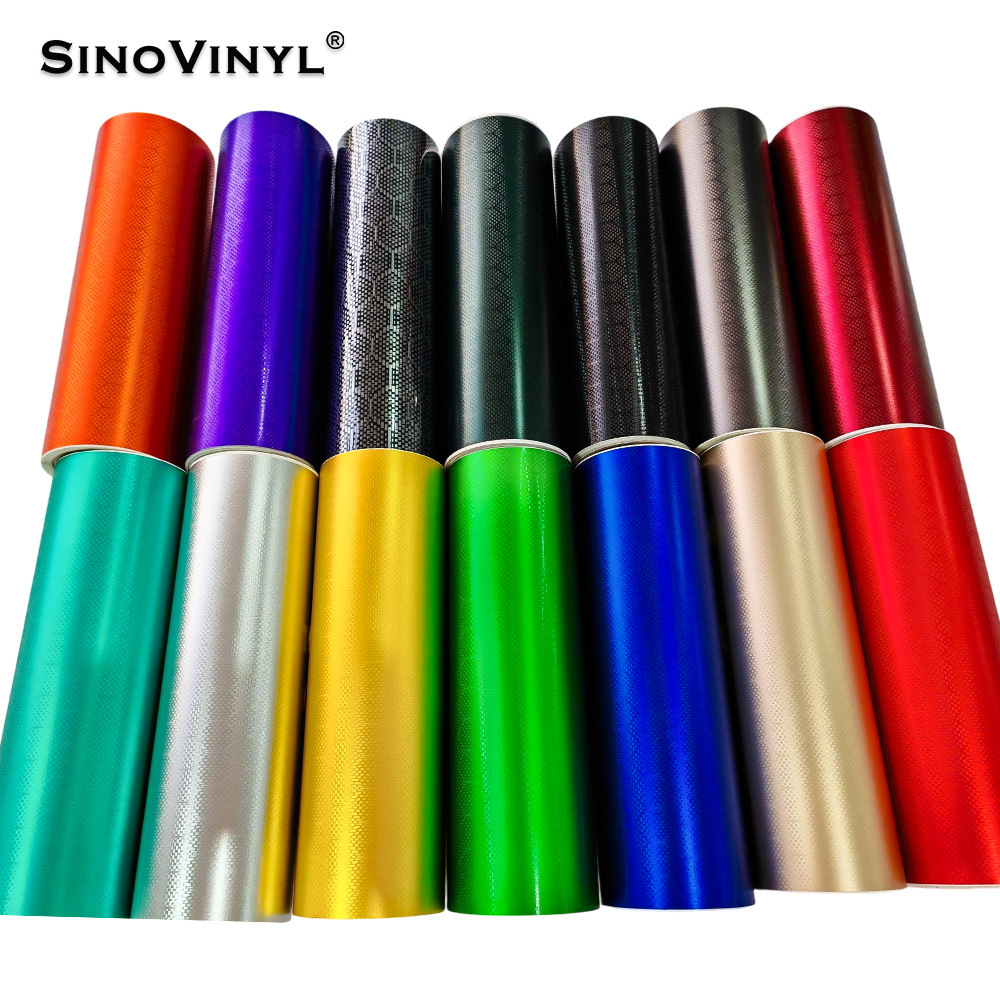 película de cambio de color de fibra de carbono de panal electrochapada película de decoración de espejo retrovisor negro de fibra de carbono de panal