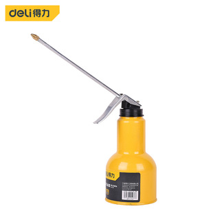Deli Tool DL2404 Oil Pot Oil Gun Oil Drop Pot Manual Lubrication Filling Pot 500ml High Pressure
