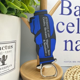 Customized Silicone Bottle Opener with Pictures, Multifunctional Creative Beer Wine Opener, Magnetic Cartoon Pvc Soft Glue Bottle Opener