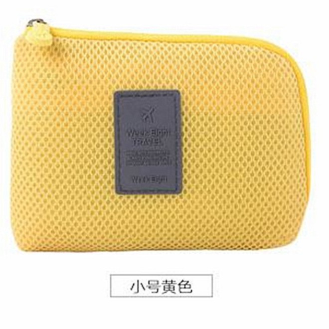 Terciopelo Shell a prueba de golpes bolsa de almacenamiento digital de viaje cable de datos de energía de carga pequeña bolsa de almacenamiento bolsa de cosméticos bolsa digital al por mayor