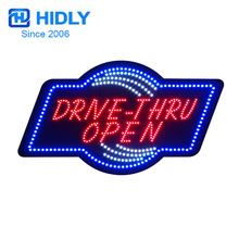 ֱͨ�������������ŵ�Ӫҵ������led drive thru open 46&times;76