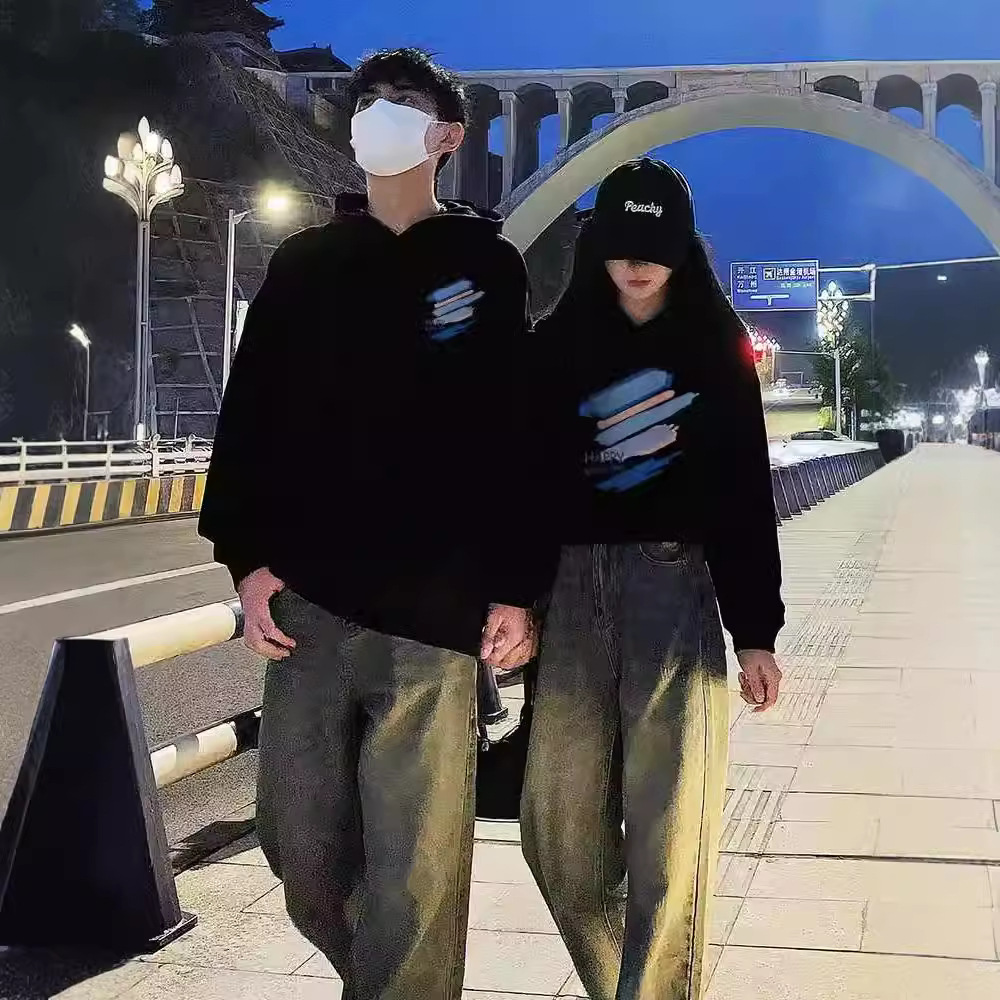 이른 가을 연인 의류 조끼 봄과 겨울 시즌 2024 새로운 하이 엔드 느낌 작은 슈퍼 화재 조수 브랜드는 세트 같지 않습니다