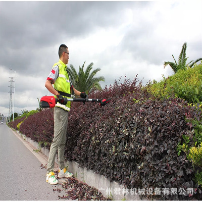 恩加锂电动宽带绿篱机加长杆绿篱修剪机高枝绿篱机无刷充电高枝篱