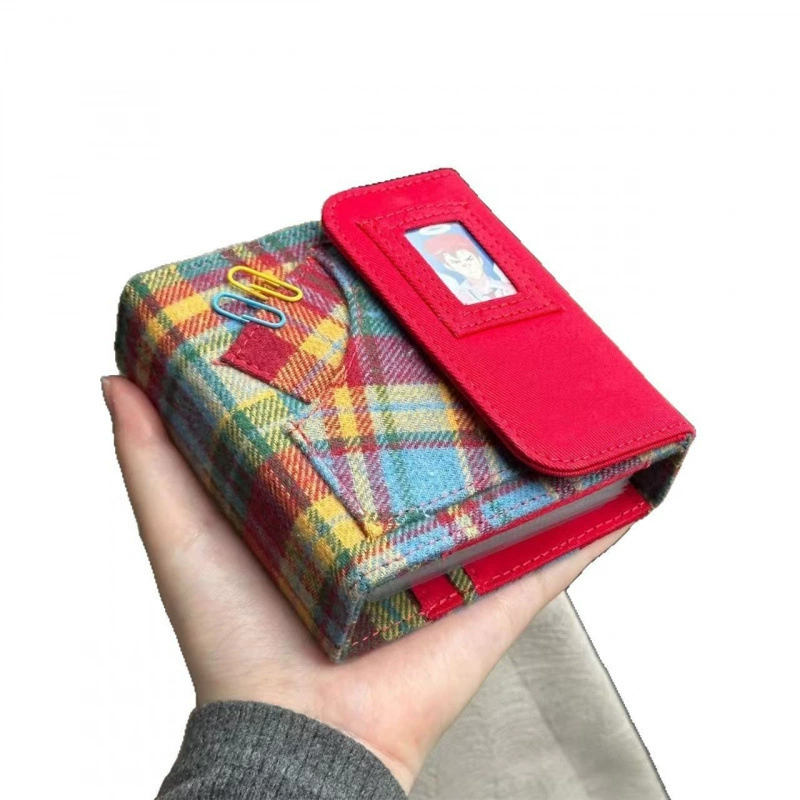 Little Red Book Candy Grid One Palace Grid Card Loose Leaf Book Piano Album Storage Star Chasing and Zhi Qiao Qian