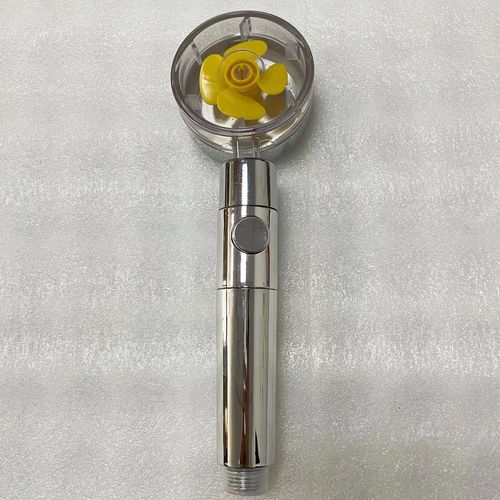 Xiaomanwa Pressure Boost Shower Head Bathroom Shower Turbine Pressure Enhancing Home Hot Water Heater Shower Bath Rain Set