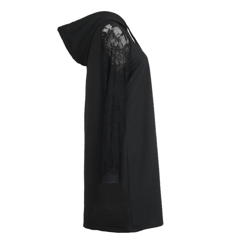 Autumn Women Clothing Solid Color Hooded Long Sleeve Sweater