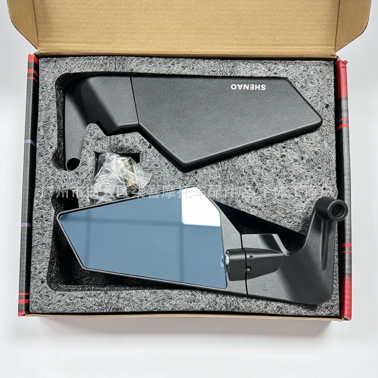 Suitable for Sanyang DRG150 second generation, Mamba MMBCU modified aluminum alloy rearview mirror, XMAX300 reflector