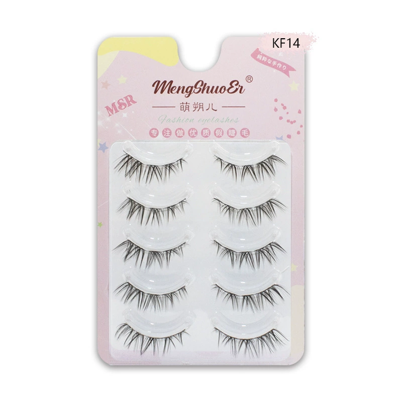 Little evil dense desire to fake eyelashes, прозрачные стержни, вся природная имитация женской группы новичок к cos Барби