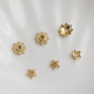 14K����ɫ��������ǻ��� ���c�˽�������朴������ diy���Ʒ