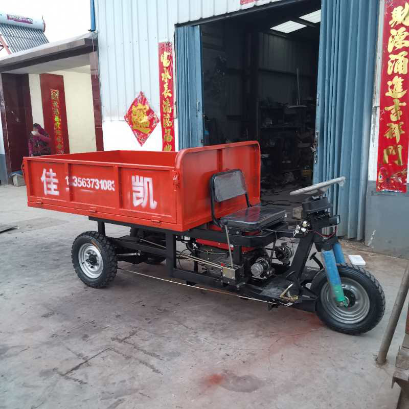 柴油三轮车家用农田粮食运输车家用货物运输车拉砖拉土运输车