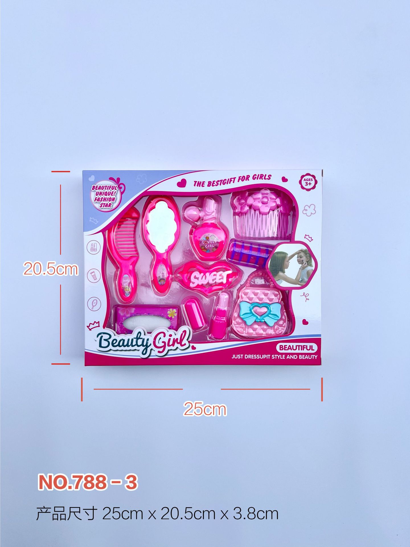 Simulación de juegos de juguetes y accesorios para el hogar, secador de pelo, peluquería, maquillaje, permanente, tocador, juego de juguetes, regalo image 37