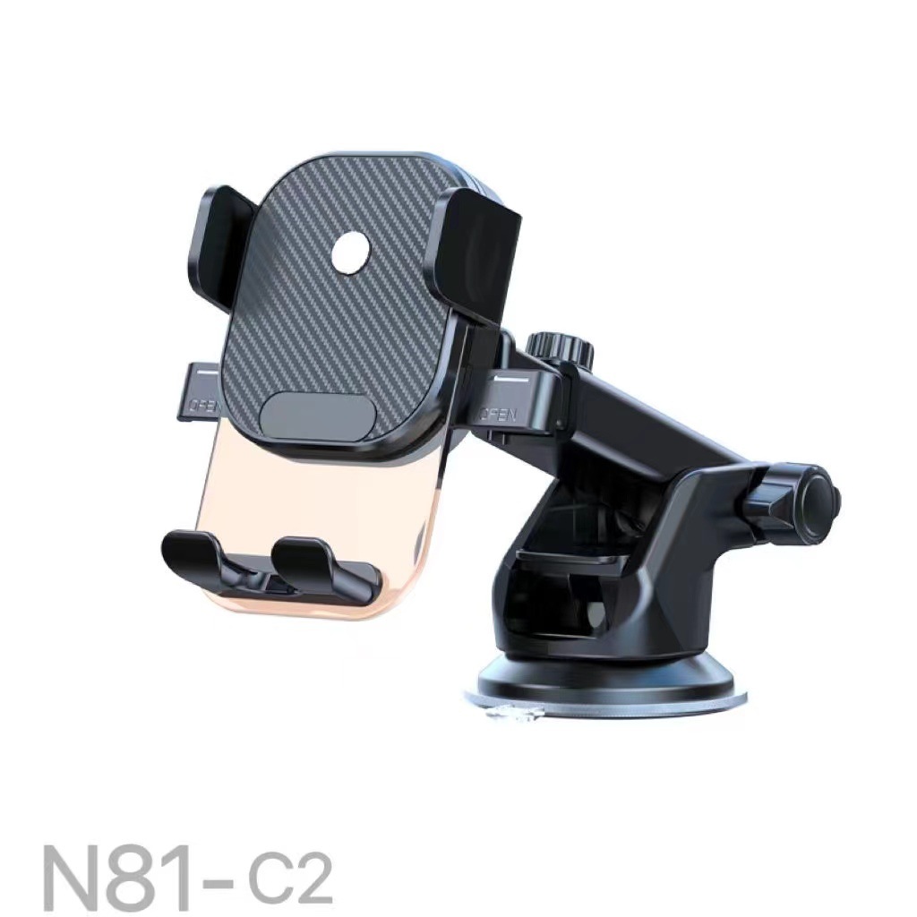 Car phone holder | Qìchē Car air outlet - n81-c2-orange-telescopic-turret