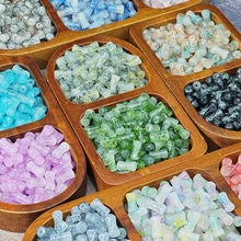 新品6X12mm仿玉竹节珠子琉璃珠水墨晕染散珠串珠diy配饰手链材料