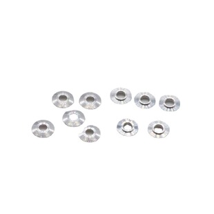 Four-wheel drive guide wheel matching aluminum 520 ball bearing gasket mini racing car homemade game modification accessories