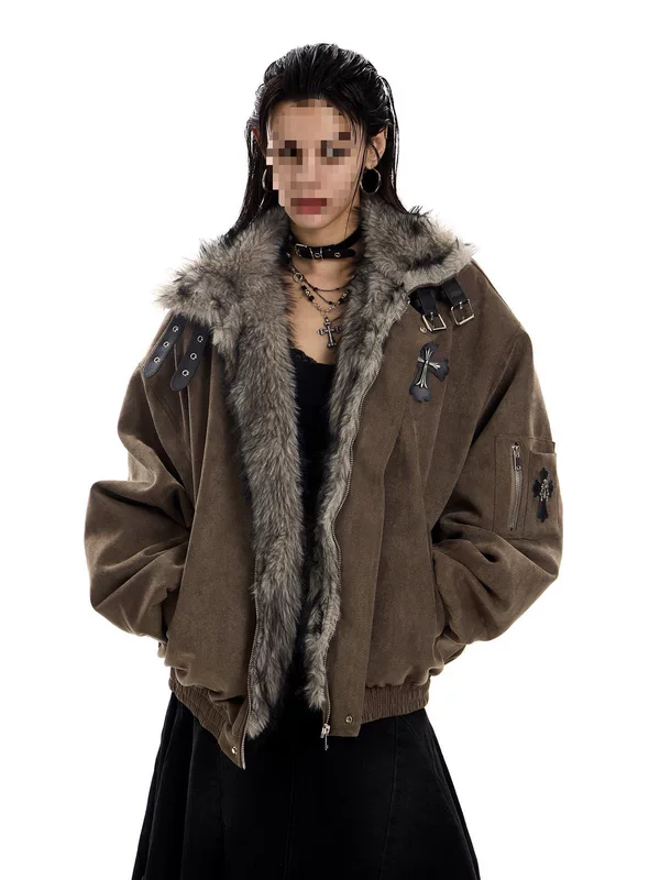 Warm winter down jacket