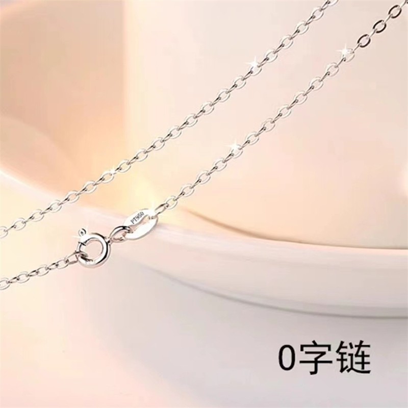 pt950 プラチナ ネックレス メンズ レディース 鎖骨チェーン 18K ホワイトゴールド ネックレス プレーンチェーン ネックレス ヌードチェーン 万能 ペンダントなし 正規品|undefined
