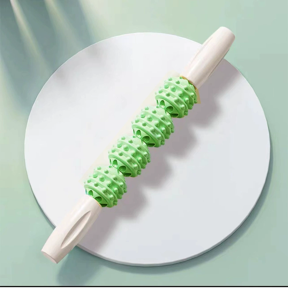 Массажный стержень ролик, fascia stick, Многошариковый 3/4/5/10 опций, 36,3 см для икр и ног