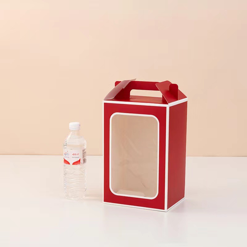 Bolso bolsa de regalo al por mayor caja de regalo Festival de boda ventana transparente bolsa de regalo de embalaje de moda