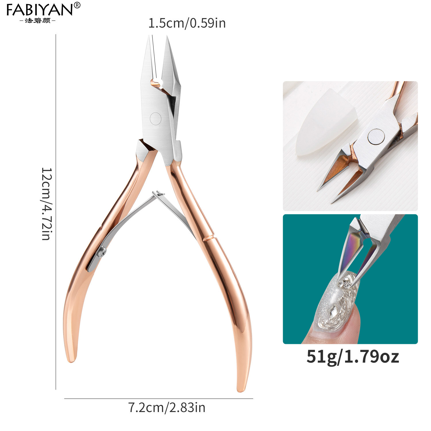 Fábrica en stock cortaúñas traje de uñas herramientas águila nariz cortaúñas