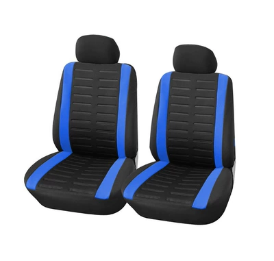 seat cover cushion TEMU, Universal seat cover - horizontal-embossed-blue-2-front-seats-even-head-universal
