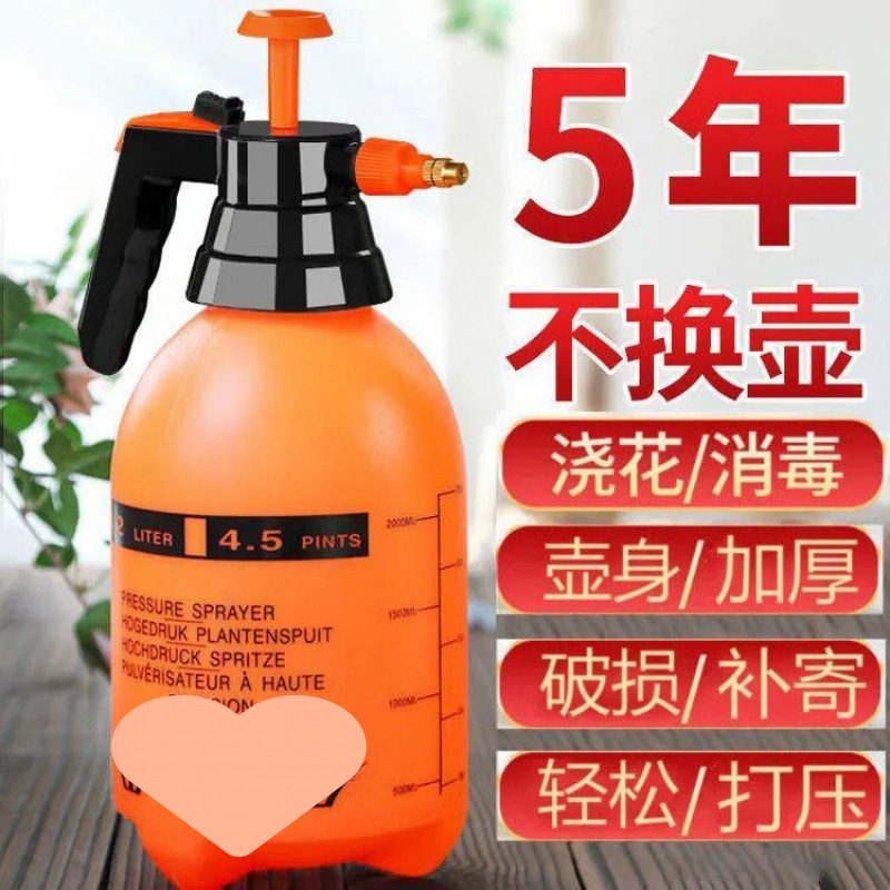 洗车喷雾器清洁家用喷壶浇花水壶植物养花浇水壶绿植气压式洒水壶|undefined