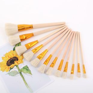 Wholesale Ceramic Painting Pen Wool Brush Soft Tip S Pen Ceramic Gold Painting Craft Paint Wool Brush