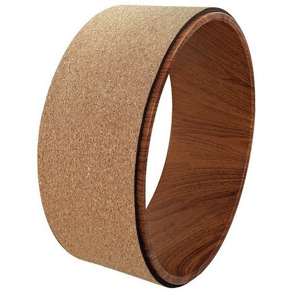 Cork yoga wheel, ABS wood grain yoga wheel, yoga ring, wooden yoga wheel, yoga auxiliary ring