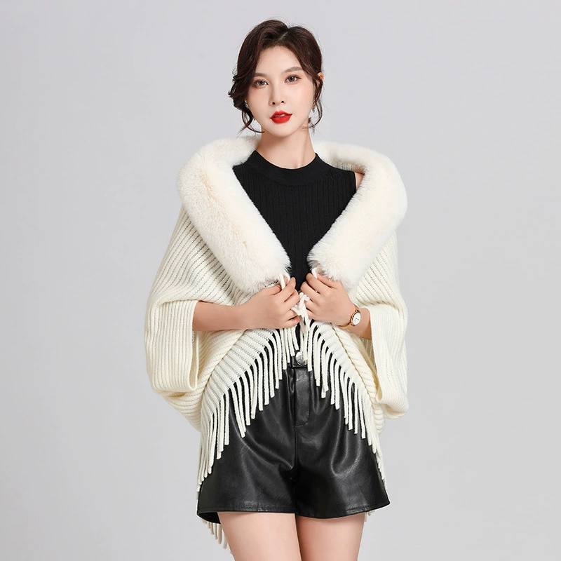 Autumn cardigan, cloak, 2022, oversize
