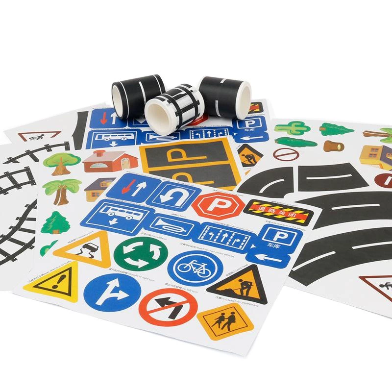 Детская игрушка DIY Дорожная железнодорожная лента игрушка дизайн Автостоянка Посмотреть трек может соответствовать автомобилю поезду