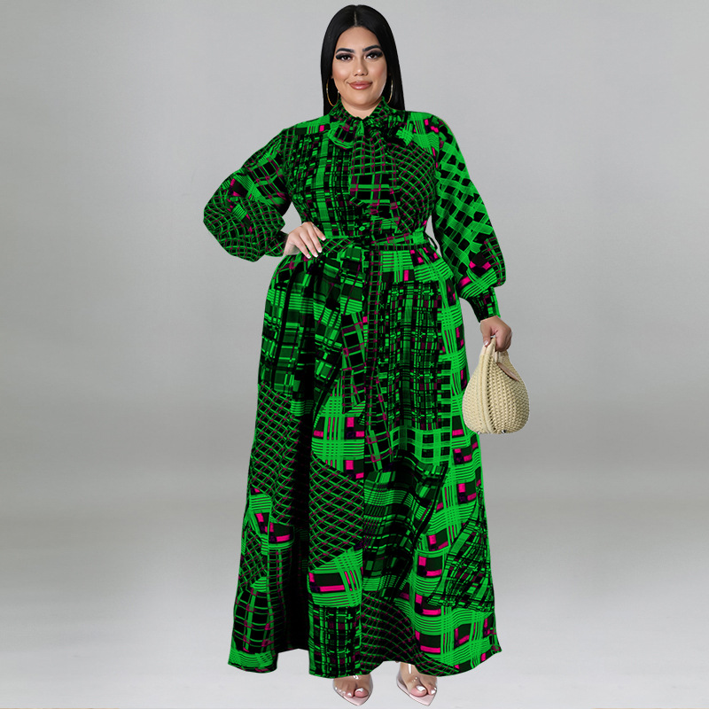 Women's Clothing Women's Plus Size Long Sleeved Collared Dress Style Autumn Clothing Long Sleeve For Formal & Casual For Women_ecoleips.com