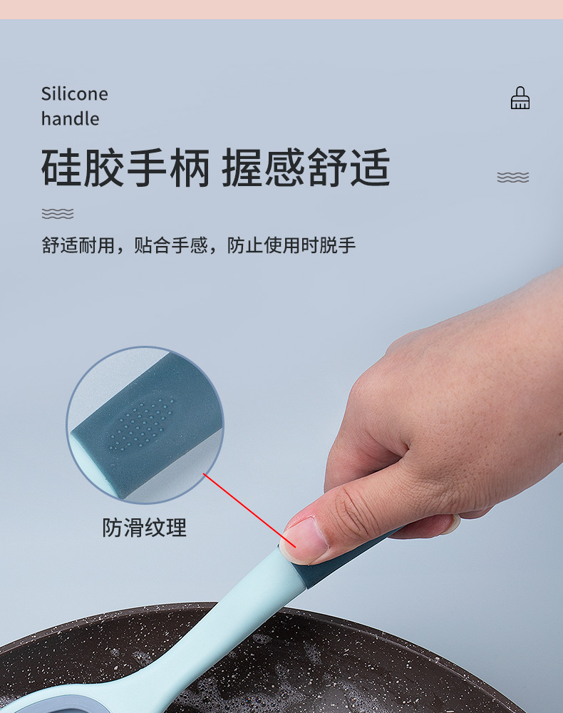 厨房清洁球纳米钢丝球不掉渣强力去污不伤手刷锅神器不粘锅长柄刷详情7