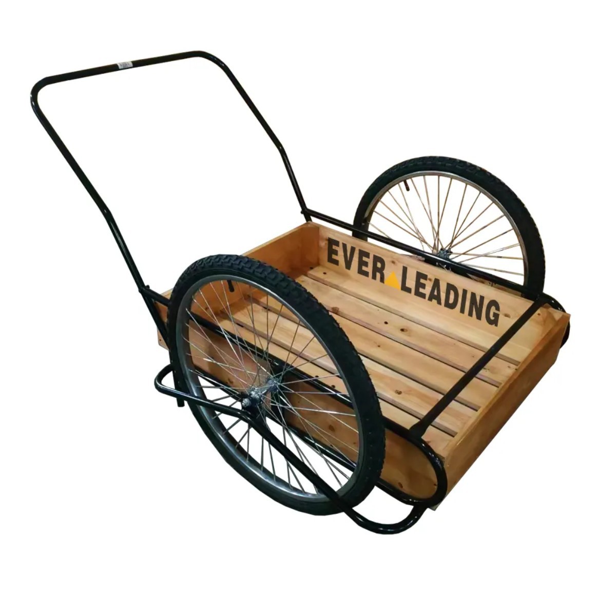 大号牛奶手推车两轮推车带木托盘花园买菜农场摆摊户外