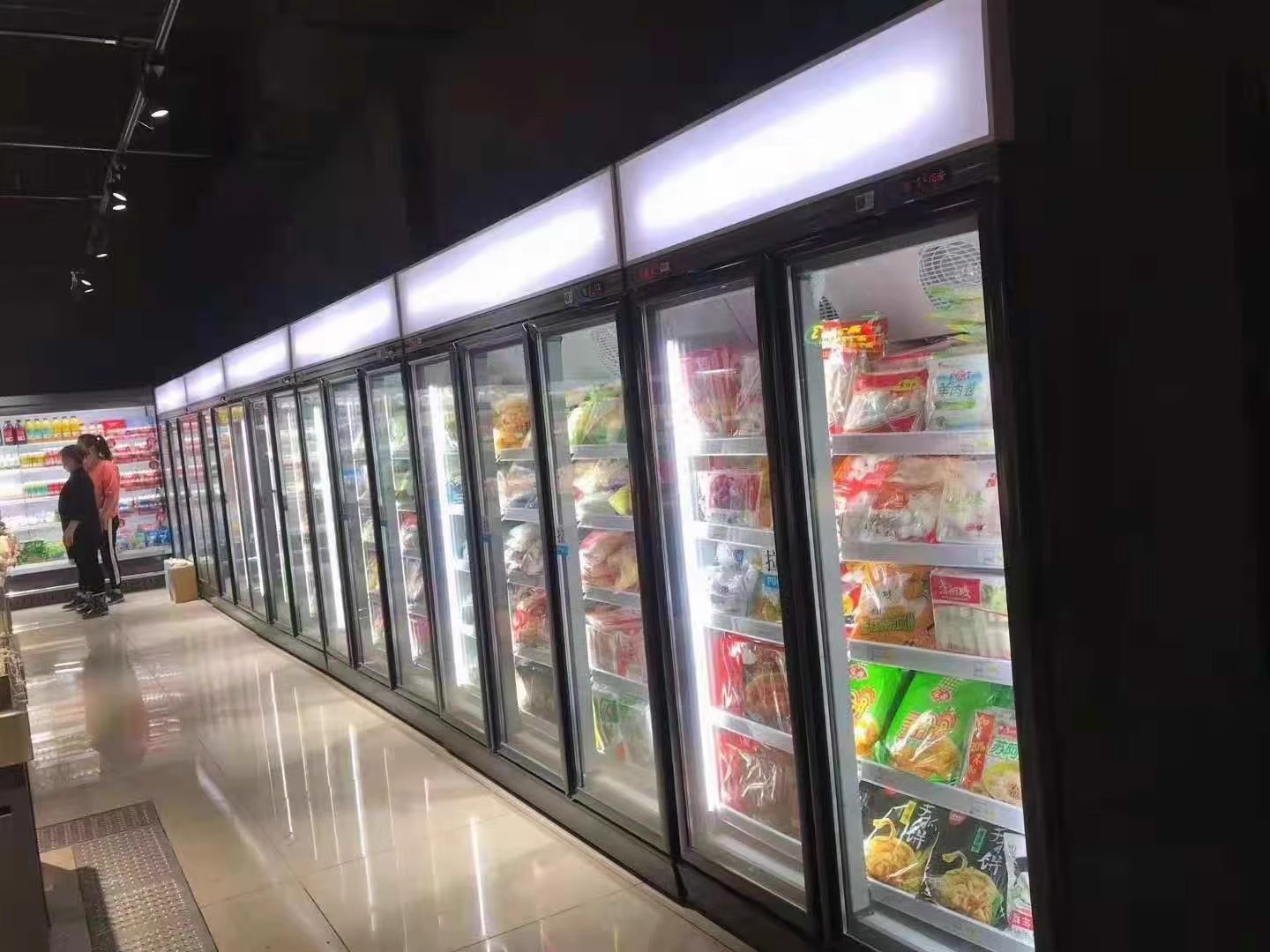 3도어 냉동 라이트박스 모델(1850-700-2010)