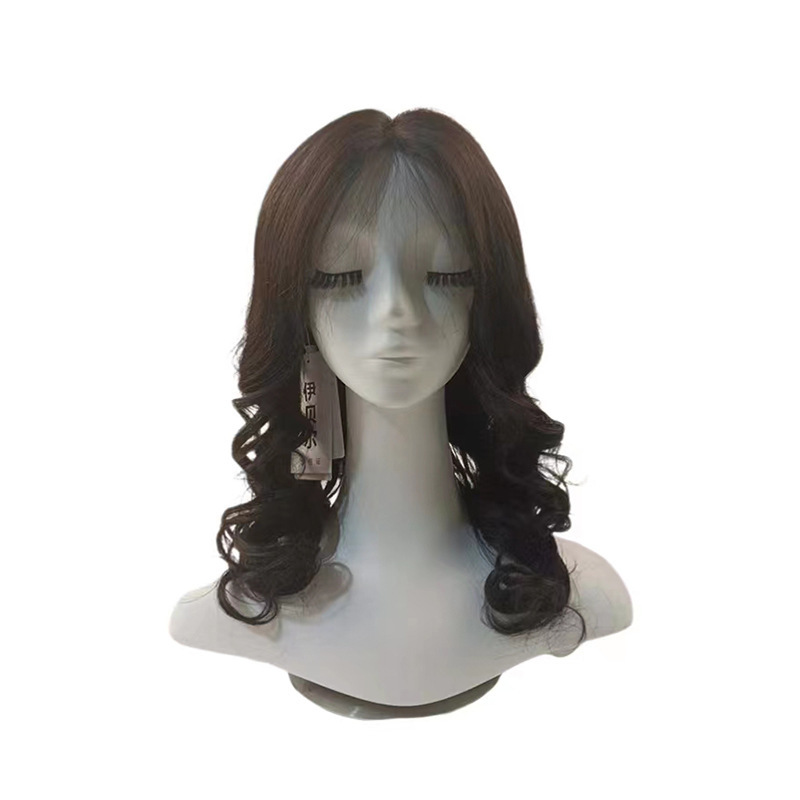 Ibell wig New 13*6 edge sealing needle Big Wave women's long curly hair lightweight breathable realistic casual points