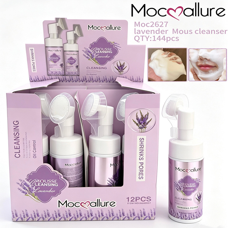 Mousse Limpiador Facial de Rosa, Limpieza Profunda, Control de Grasa