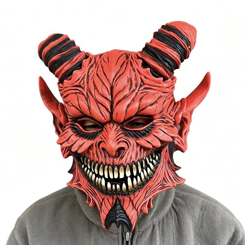 Transfronterizos Hot Conjuring 2 máscaras de monjas Halloween aterrador fantasía horror aterrador capuchón de látex monjas image 3