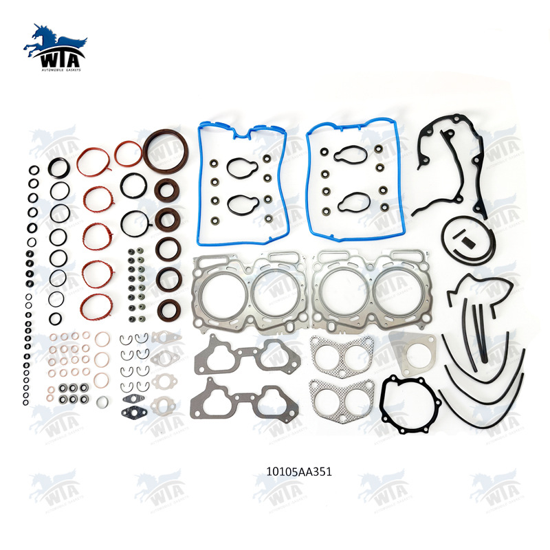 Suitable for Nissan PR25DD cylinder head gasket overhaul kit 11044-6CA1A 6CA3A 10101-6CA3A