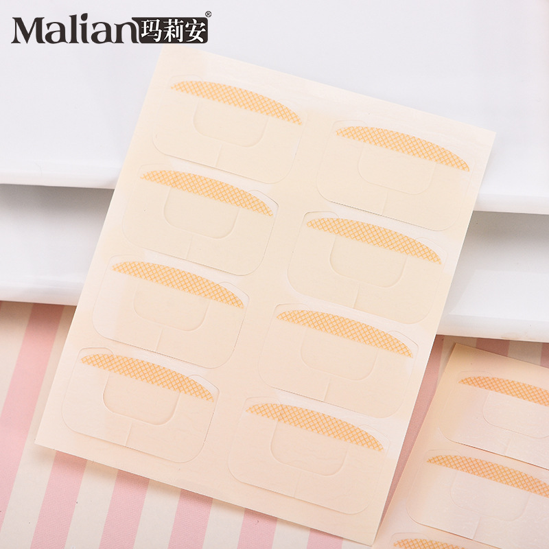Marianne horquilla invisible blindaje de belleza natural sin marcas de malla de tamaño grande impermeable a prueba de sudor blindaje de doble párpado maquillaje