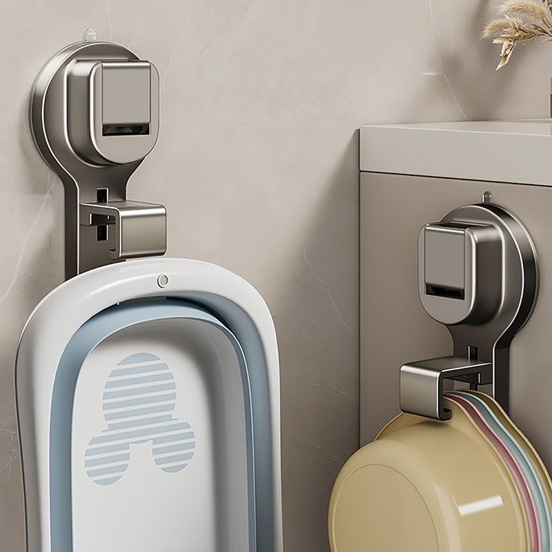 Basin Storage Rack Bathroom Basin Hook Suction Cup Shelf Toilet No-Drill Household Basin Hanging Organizer Washbasin