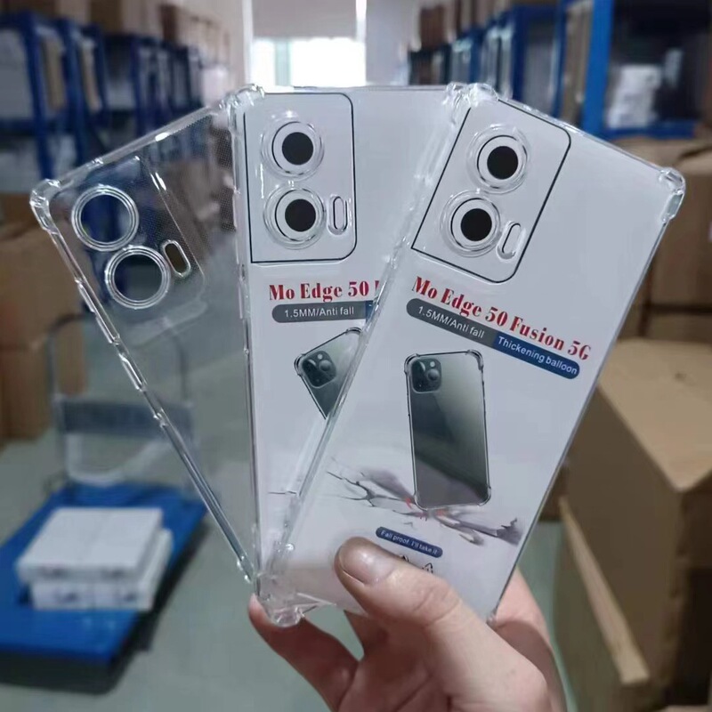 Moto G86 Series Four-Corner Anti-Fall Transparent Thickened Tpu Phone Case G7Play/G6Play/G100Pro