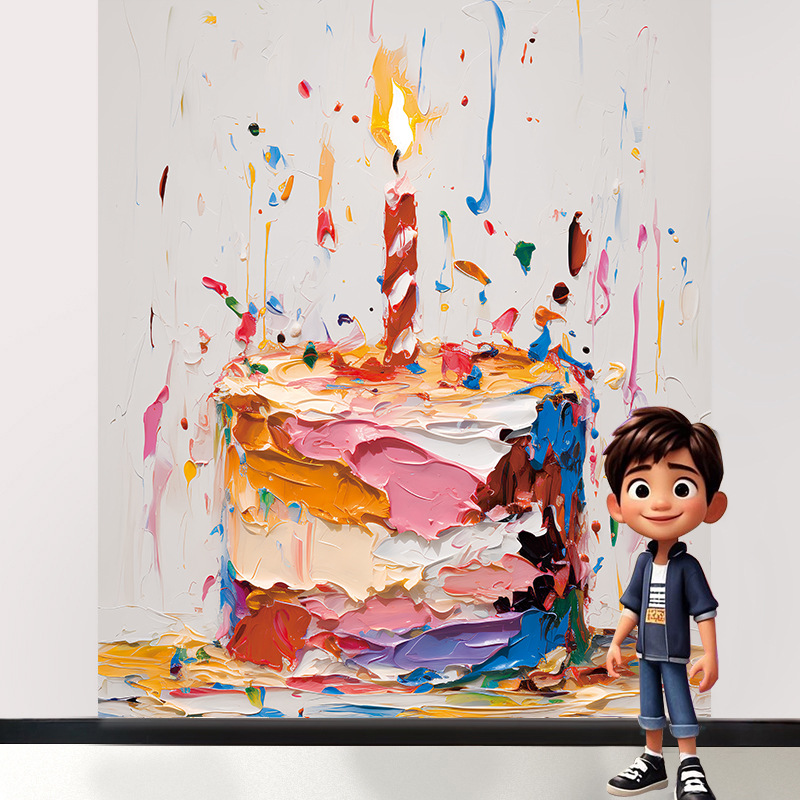 Nuevo niño fiesta de cumpleaños pastel de cumpleaños set bandera princesa corona globos de aluminio para niñas