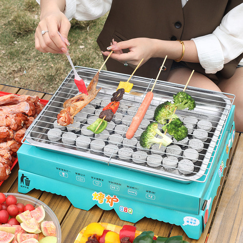 OEM Stainless Steel BBQ Grills Plus Outdoor Picnic Grill Stainless Steel Disposable BBQ Grills Wholesale