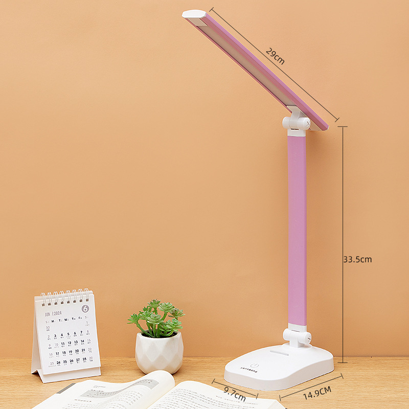Led折りたたみ式電気スタンドusb充電式電気両用調光式調光式学生寮学習十分明るく電気スタンドを読むことができます。|undefined