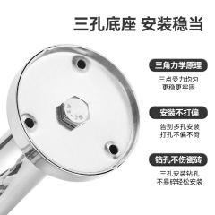 Cross-border steel-plastic bathroom stainless steel handrail barrier-free toilet disabled elderly toilet bathroom handrail